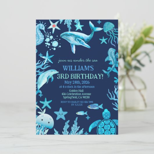 Einladung (Stehend Vorderseite)