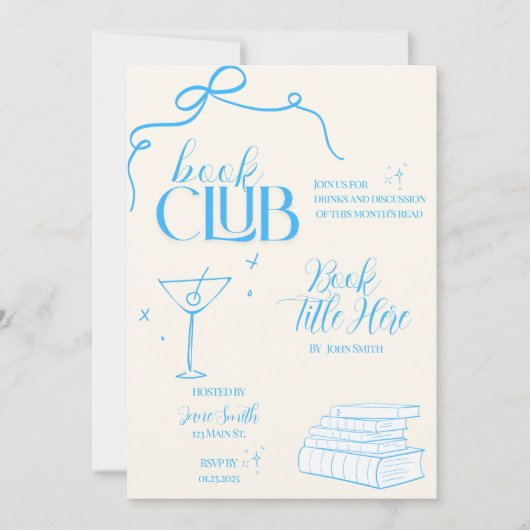 Einladung (Vorderseite)