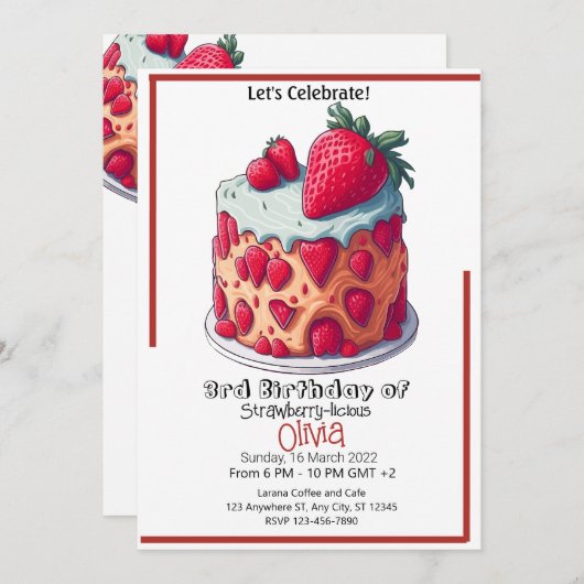 Einladung (Vorne/Hinten)