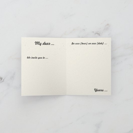 Einladung (Innenseite)