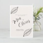 Einladung (Stehend Vorderseite)