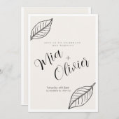 Einladung (Vorne/Hinten)