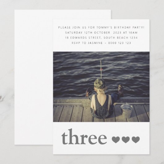 Einladung (Vorne/Hinten)