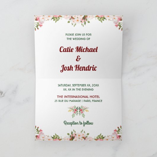 Einladung (Innenseite)