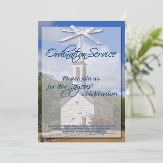 Einladung (Stehend Vorderseite)