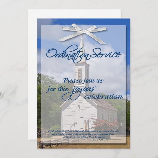 Einladung (Vorne/Hinten)