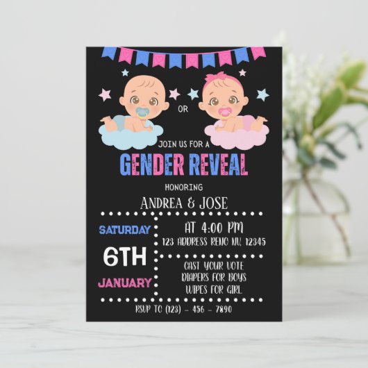 Einladung (Stehend Vorderseite)