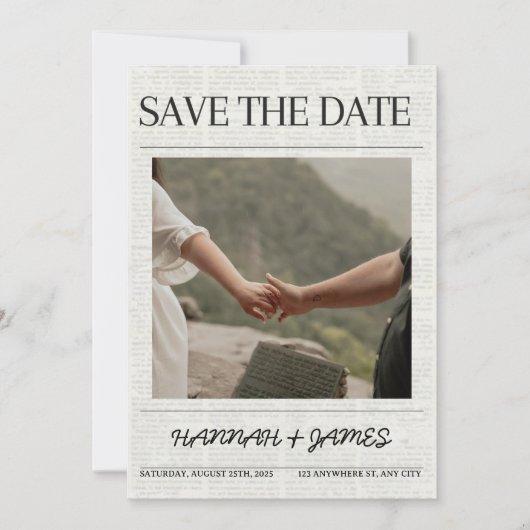 Einladung (Vorderseite)