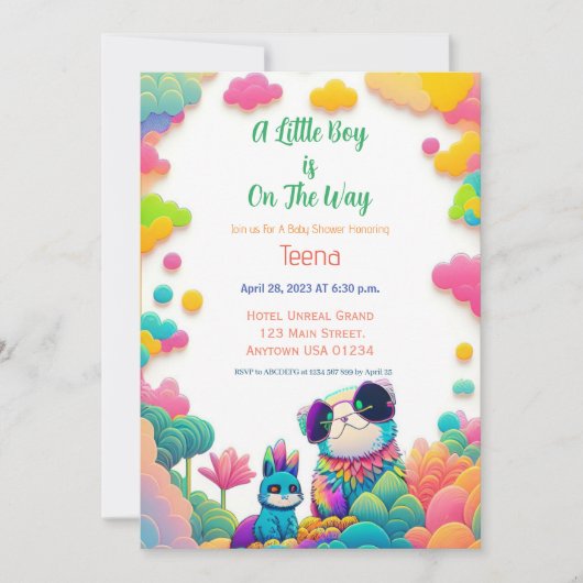 Einladung (Vorderseite)