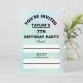 Einladung (Stehend Vorderseite)