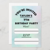 Einladung (Vorne/Hinten)