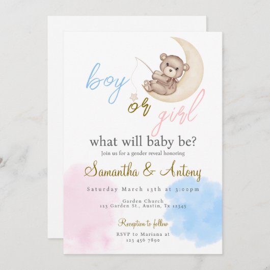 Einladung (Vorne/Hinten)