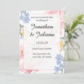 Einladung (Stehend Vorderseite)