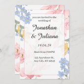 Einladung (Vorne/Hinten)