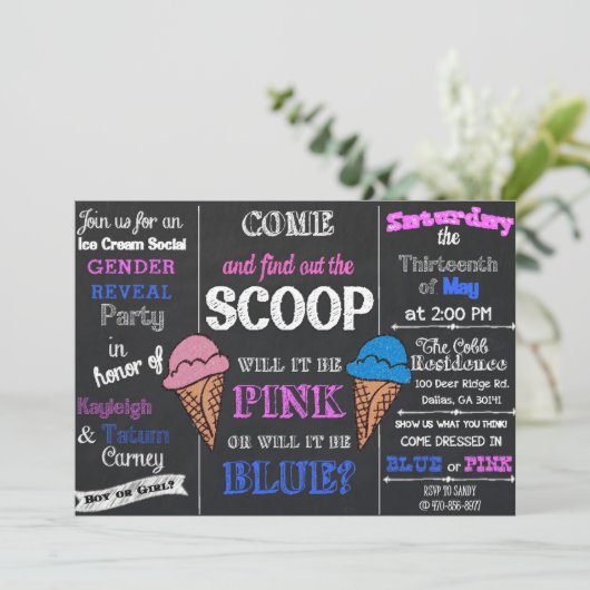 Einladung (Stehend Vorderseite)