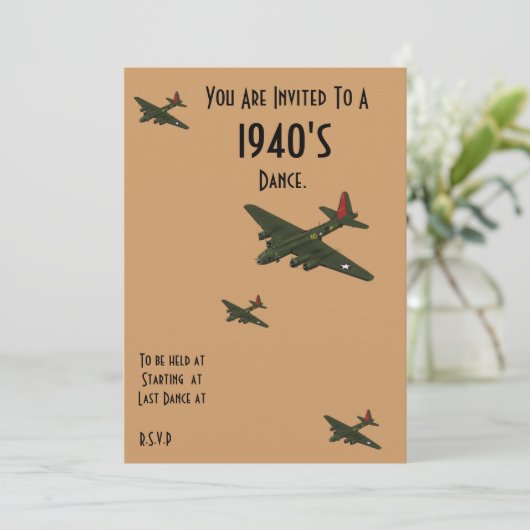 Einladung (Stehend Vorderseite)