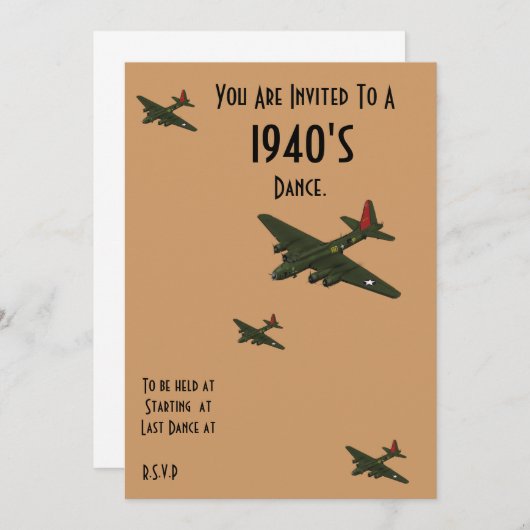 Einladung (Vorne/Hinten)