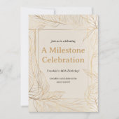 Einladung (Vorderseite)