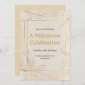 Einladung (Vorne/Hinten)