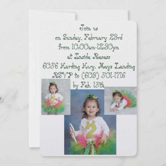 Einladung (Rückseite)