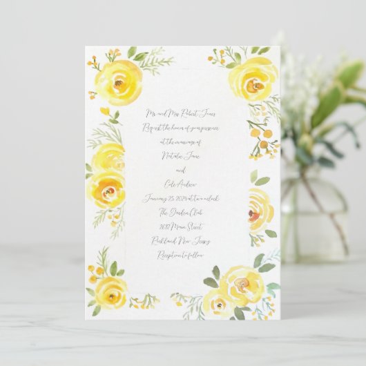 Einladung (Stehend Vorderseite)