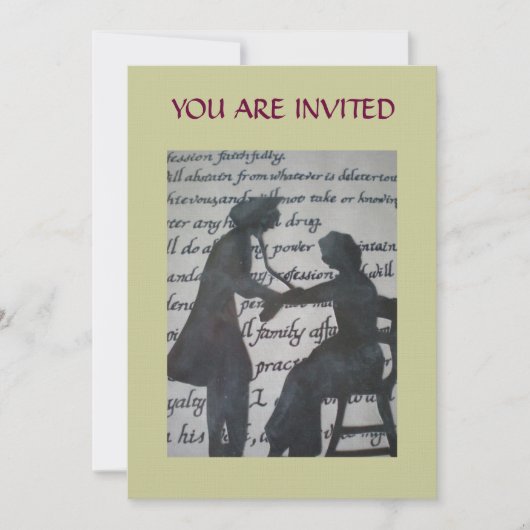 Einladung (Vorderseite)