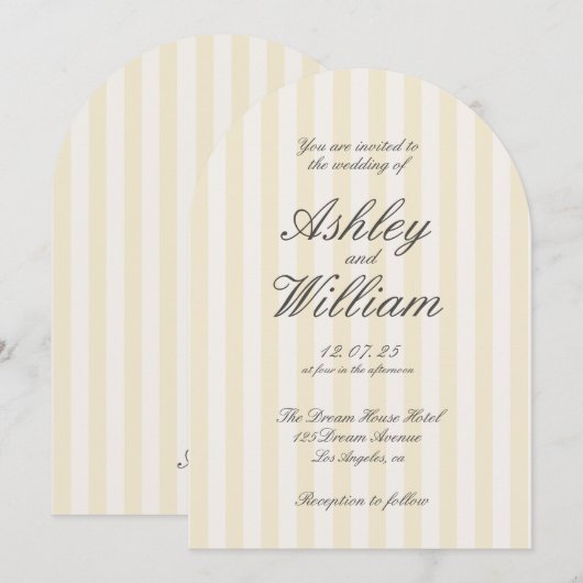 Einladung (Vorne/Hinten)