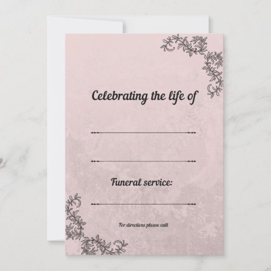 Einladung (Vorderseite)