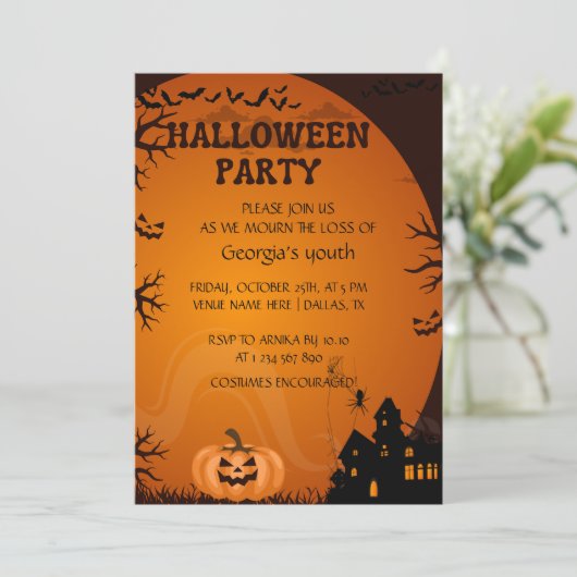 Einladung (Stehend Vorderseite)