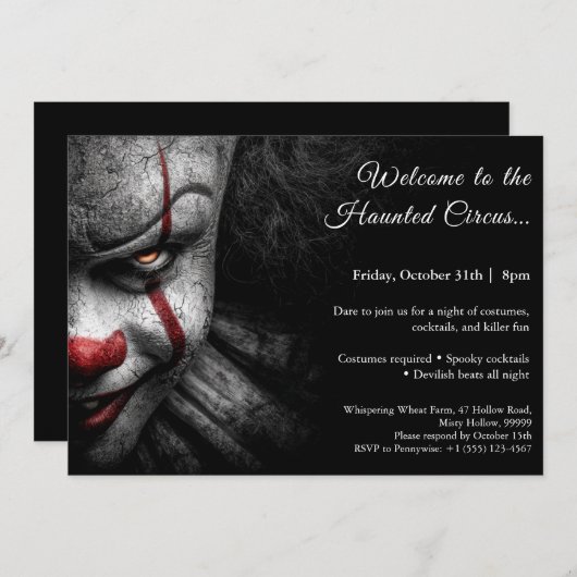 Einladung (Vorne/Hinten)