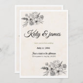 Einladung (Vorne/Hinten)