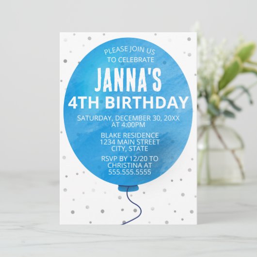 Einladung (Stehend Vorderseite)