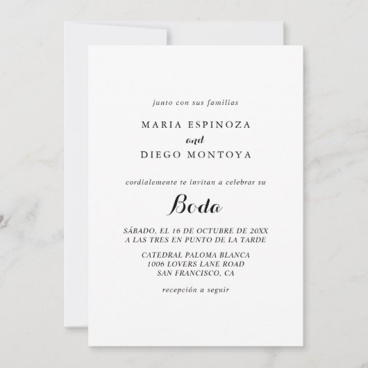 Einladung (Vorderseite)