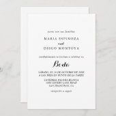 Einladung (Vorne/Hinten)