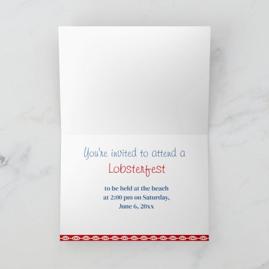 Einladung (Innenseite)