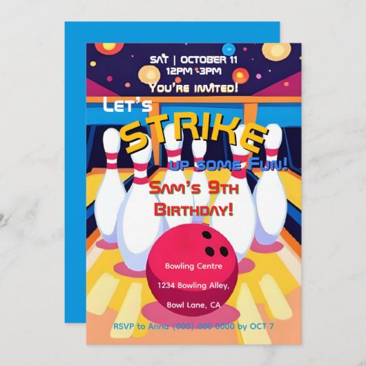 Einladung (Vorne/Hinten)