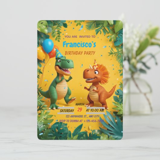 Einladung (Stehend Vorderseite)