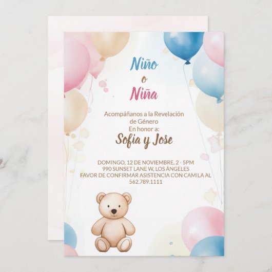 Einladung (Vorne/Hinten)