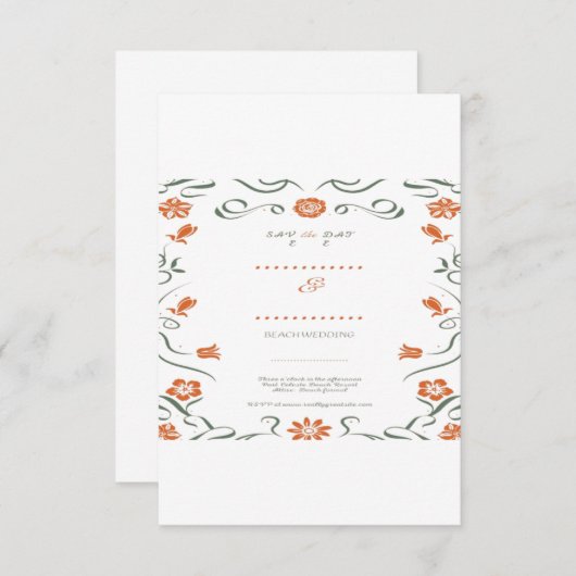 Einladung (Vorne/Hinten)