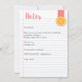 Einladung (Vorderseite)