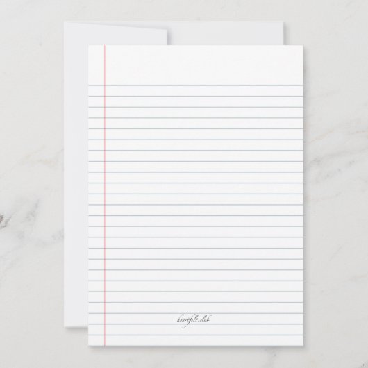 Einladung (Rückseite)