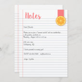 Einladung (Vorne/Hinten)