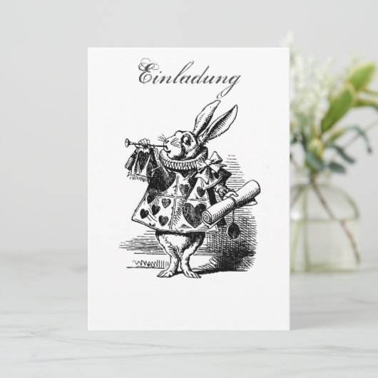 Einladung (Stehend Vorderseite)