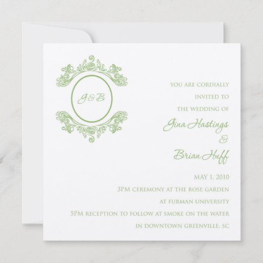 Einladung (Vorderseite)