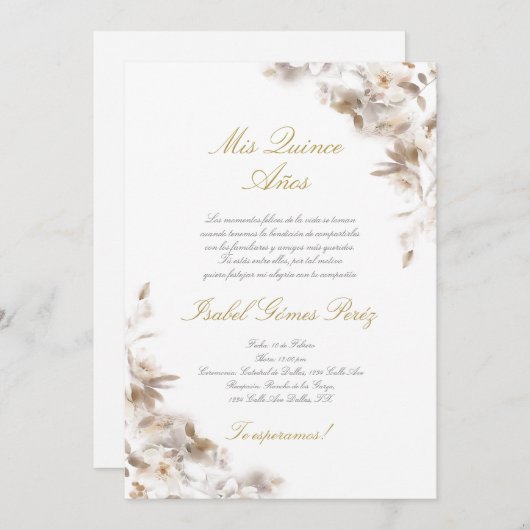 Einladung (Vorne/Hinten)