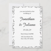 Einladung (Vorderseite)