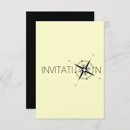 Einladung (Vorne/Hinten)