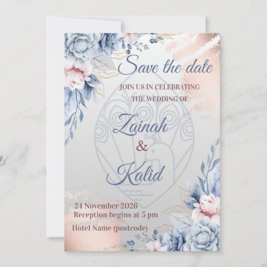 Einladung (Vorderseite)