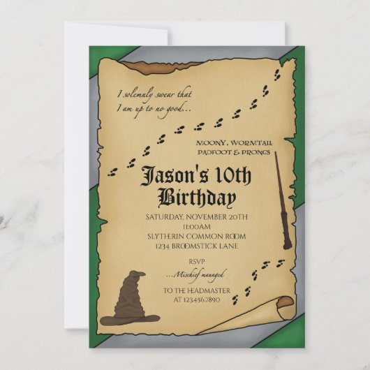 Einladung (Vorderseite)