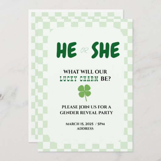 Einladung (Vorne/Hinten)